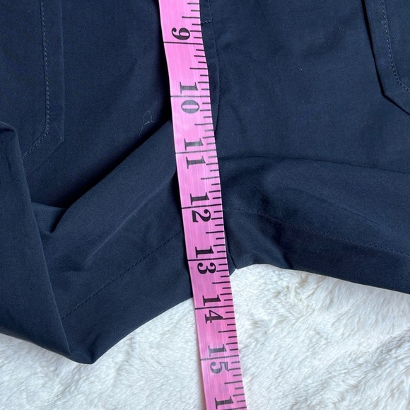 Veronica Beard Mahary High-Waisted ink color Pants - Picture 7 of 10